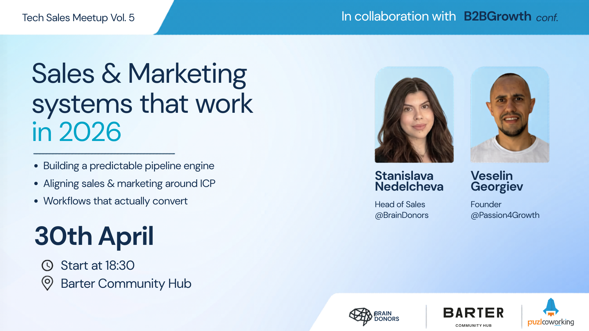 Tech Sales vol. 5 | Sales & Marketing systems that work in 2026