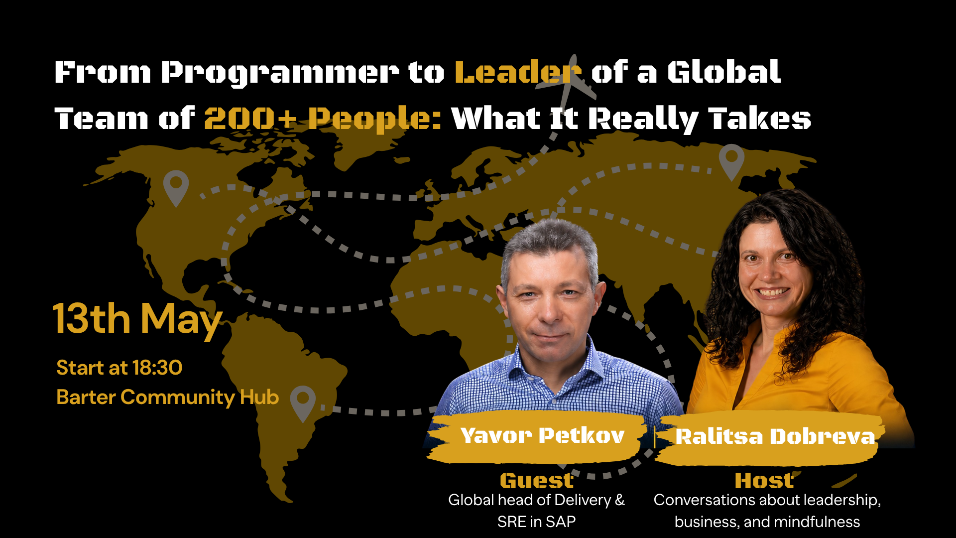 Conversations on Leadership, Mindfulness, and Business: Vol. 1 with Guest Yavor Petrov
