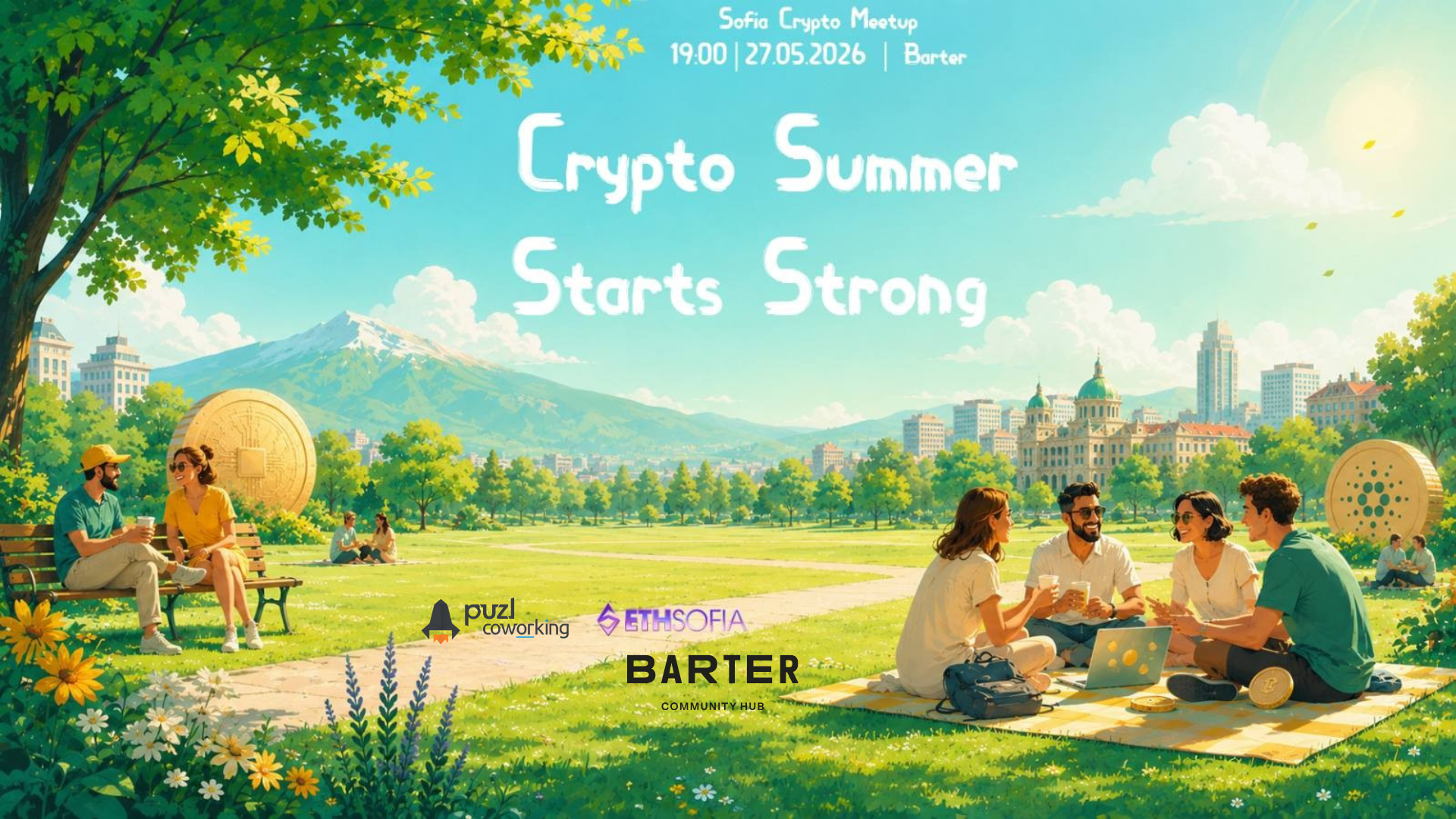 Crypto Summer Starts Strong - Sofia Crypto Meet-up