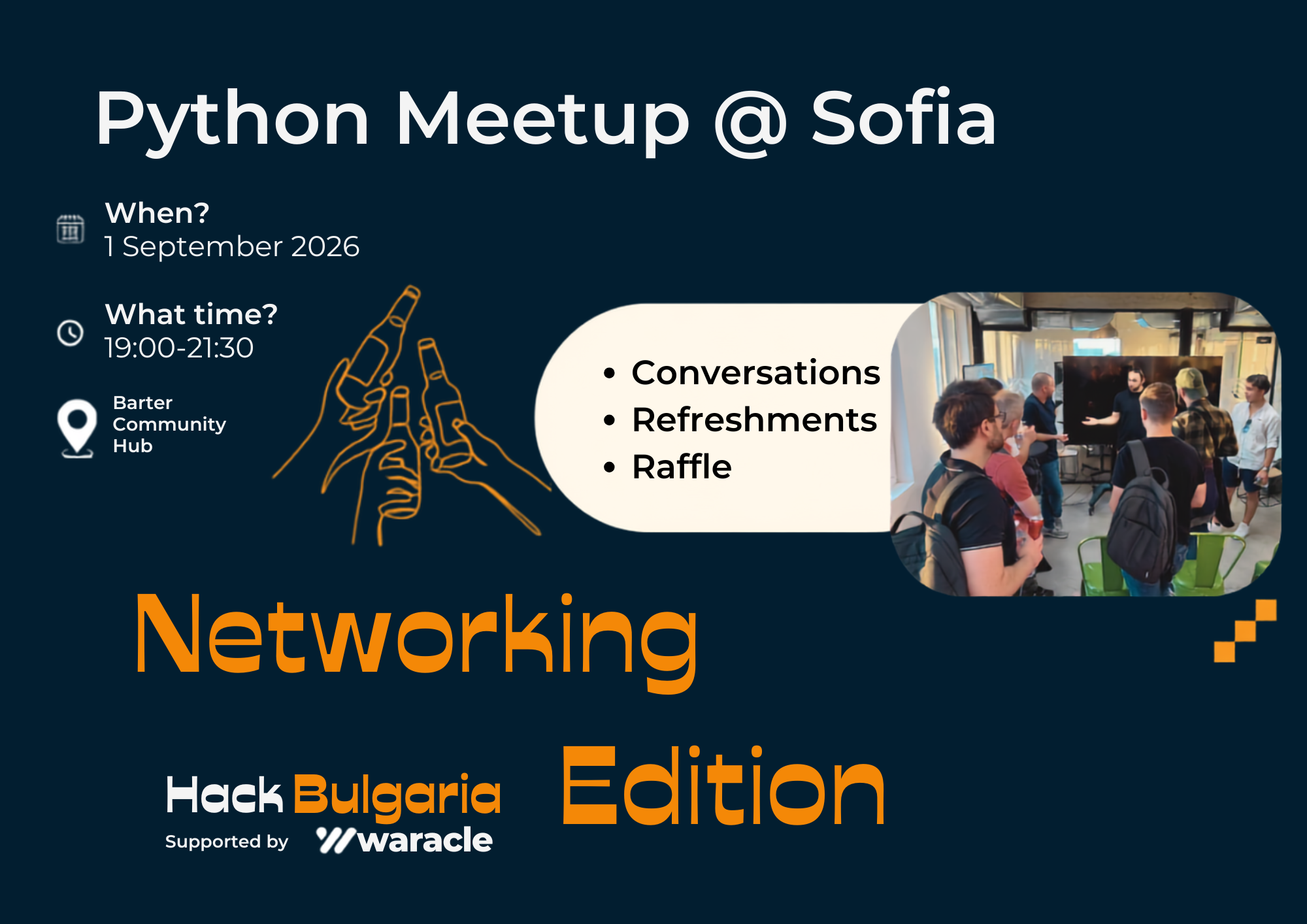 Python Meetup @ Networking Edition