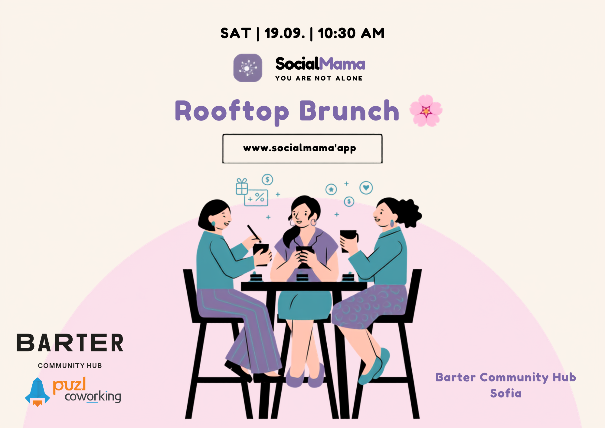 SocialMama Rooftop Brunch