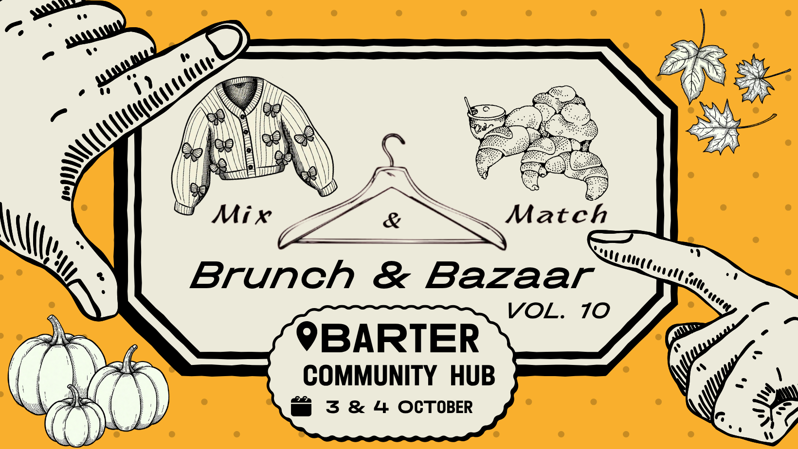 Mix&Match Brunch&Bazaar vol.10 @Barter Community Hub