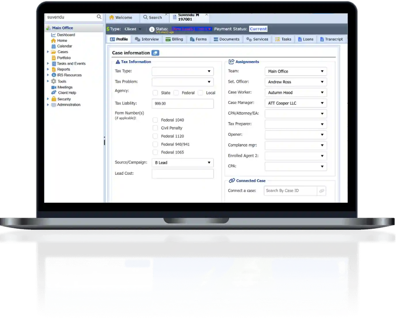 IRSLogics Banner Desktop Image