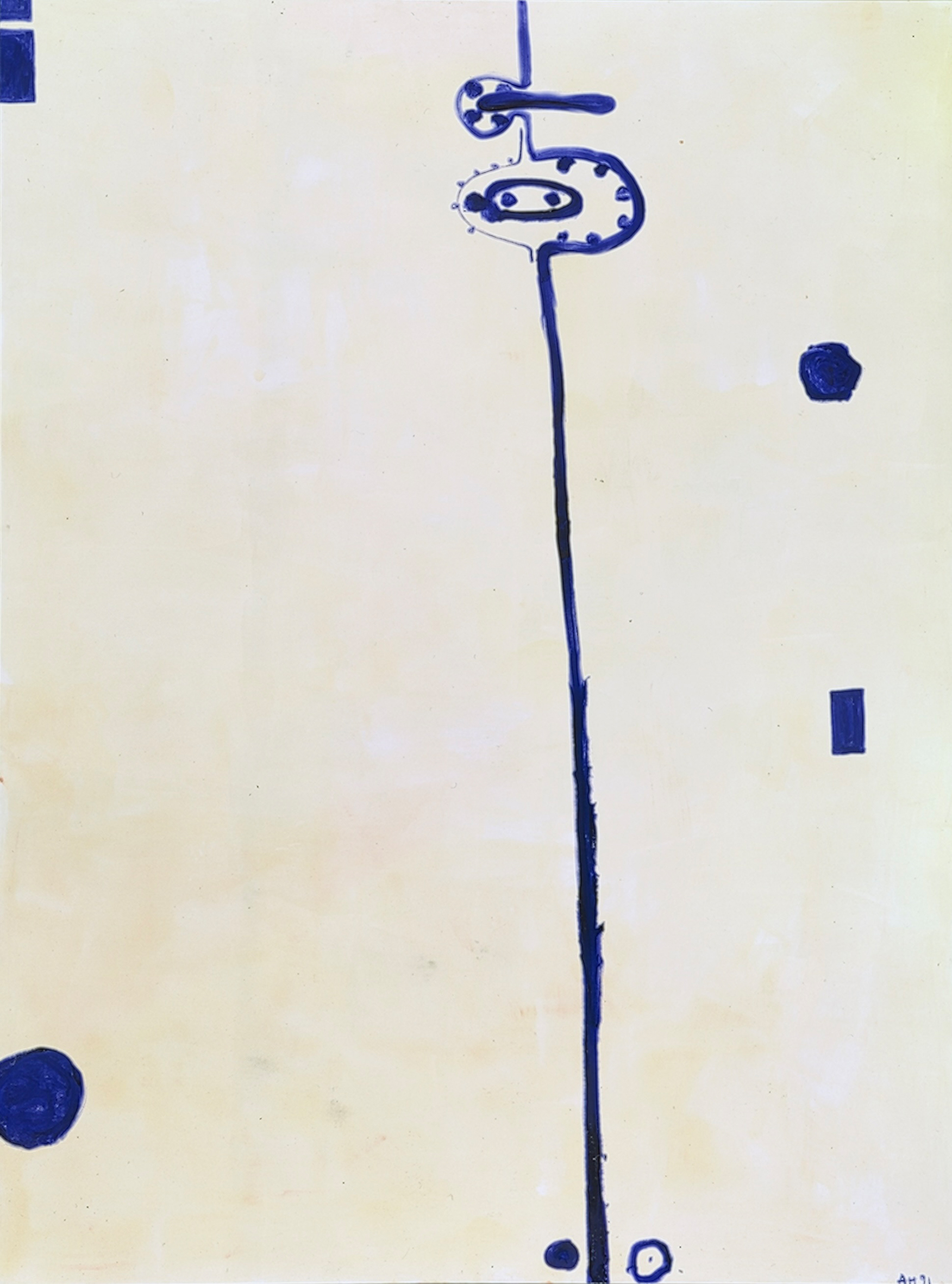Anton Henning, Kiss, 1991, Öl auf Leinwand // Oil on canvas, 355 cm x 264 cm, © Anton Henning/VG Bild-Kunst Bonn, 2025, Foto // Photo: Jörg von Bruchhausen