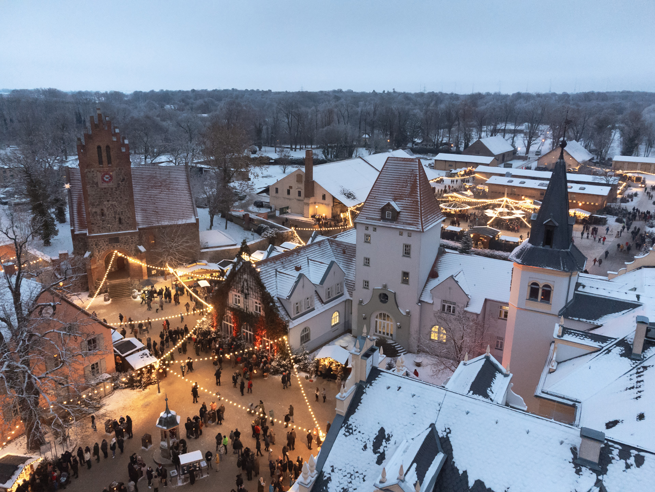 Weihnachtsmarkt Schloss & Gut Liebenberg, © DKB STIFTUNG 