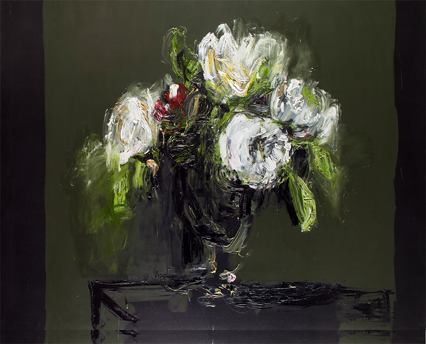 Heikki Marila, Kukat XLIII, 2012, Öl auf Leinwand // oil on canvas, 200 x 250 cm, Courtesy Miettinen Collection © VG Bild-Kunst, Bonn 2025