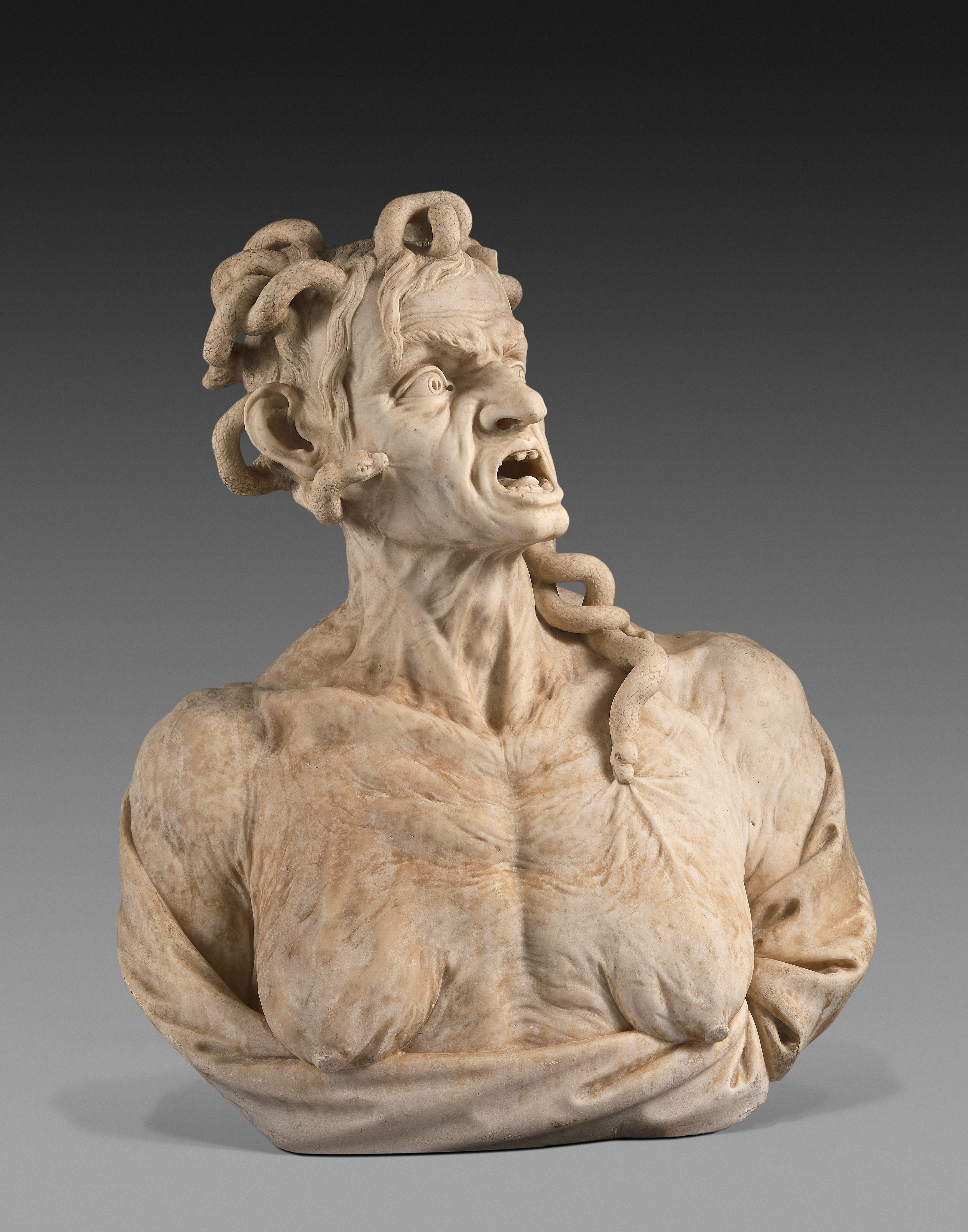 Giusto le Court, Invidia (envy), ca. 1670. Musée André Jacquemart, Paris