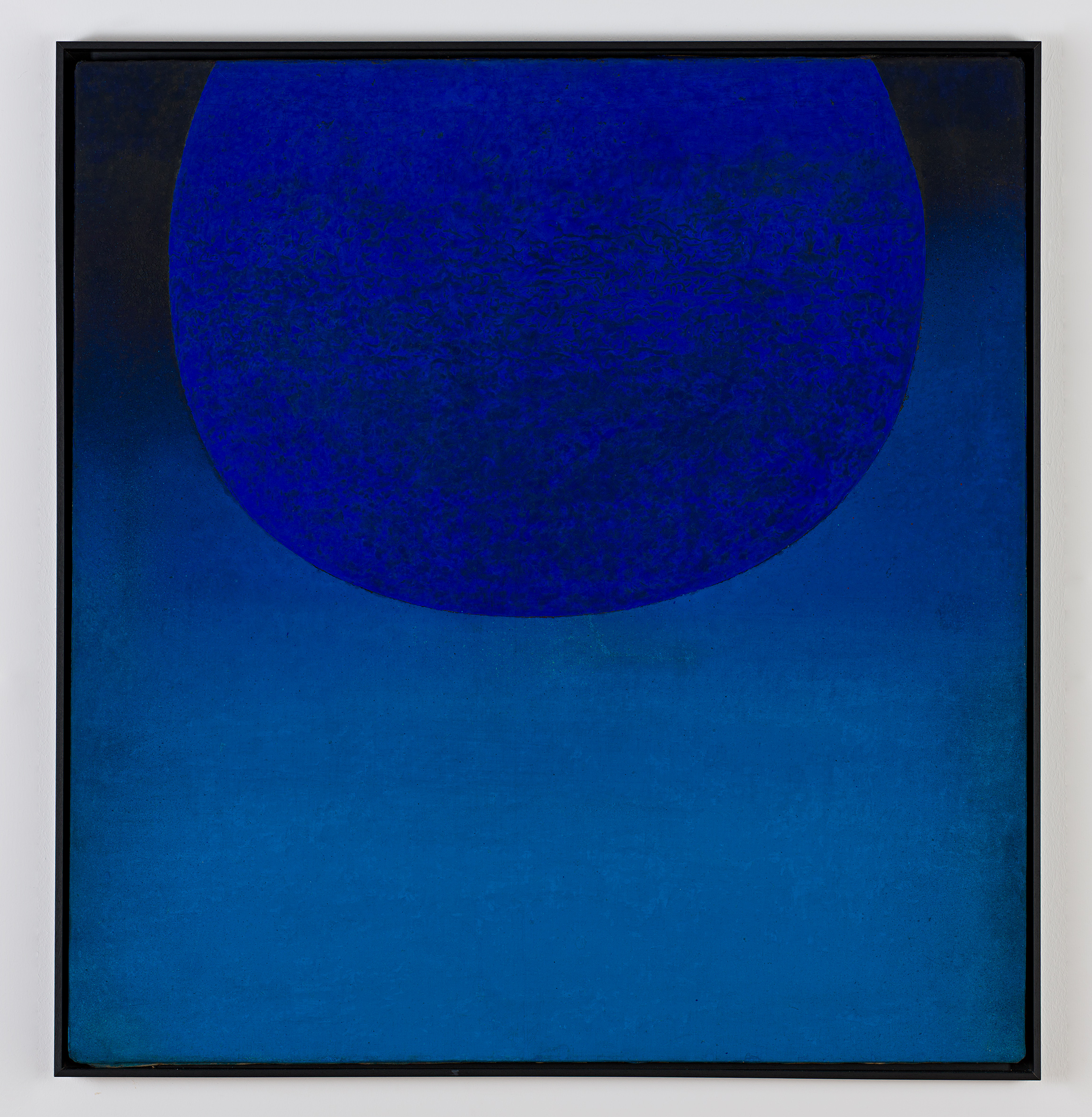 Rupprecht Geiger, 399/63, 1963, Öl auf Leinwand / Oil on canvas 96 x 90 cm, WVZ 366, Sammlung Lambrecht-Schadeberg / Lambrecht-Schadeberg Collection, Museum für Gegenwartskunst Siegen © VG Bild-Kunst, Bonn 2025, Foto / photo: Christian Wickler