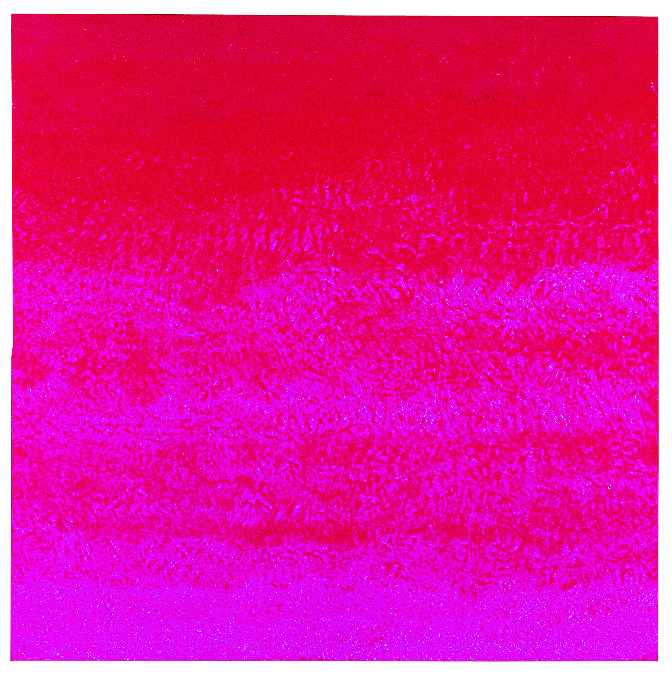 Rupprecht Geiger, Pinc moduliert, 2005, Acryl auf Holz / Acrylic on wood, 100 x 100 cm, WVZ 944, Archiv Geiger, München / Munich © VG Bild-Kunst, Bonn 2025, Foto / photo: Andreas Pauly, München/ Munich