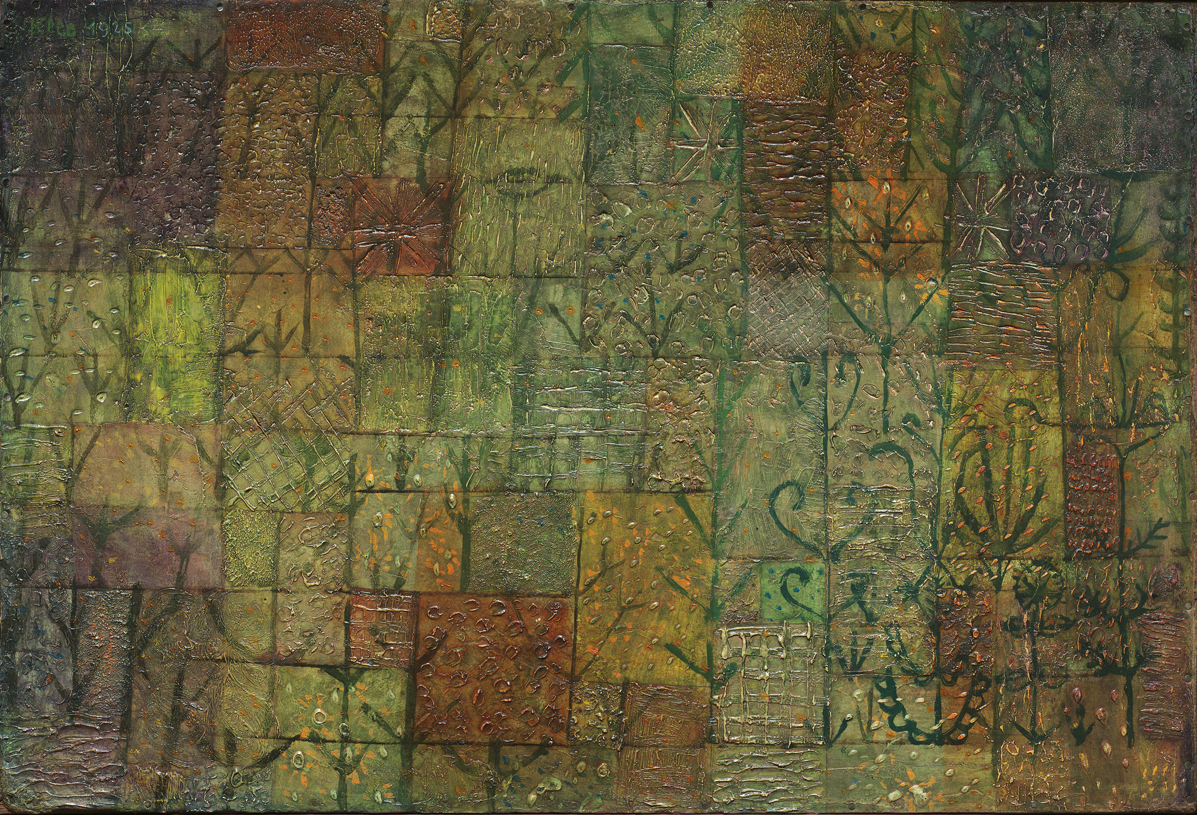 Paul Klee (1879-1940) Gemüsegarten, 1925 Öl auf Karton, 36 x 53 cm Hilti Art Foundation