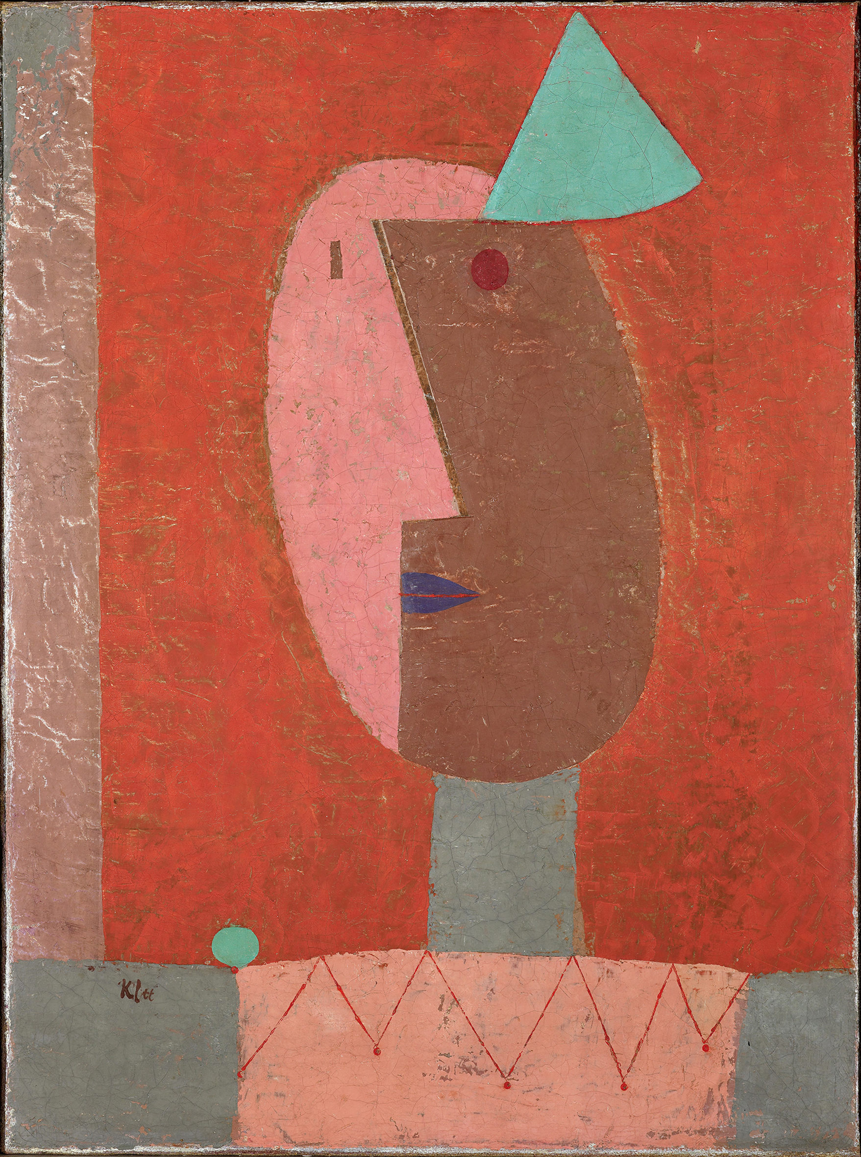 Paul Klee (1879-1940) Clown, 1929, Öl auf Leinwand, 67,5 x 50,5 cm Hilti Art Foundation
