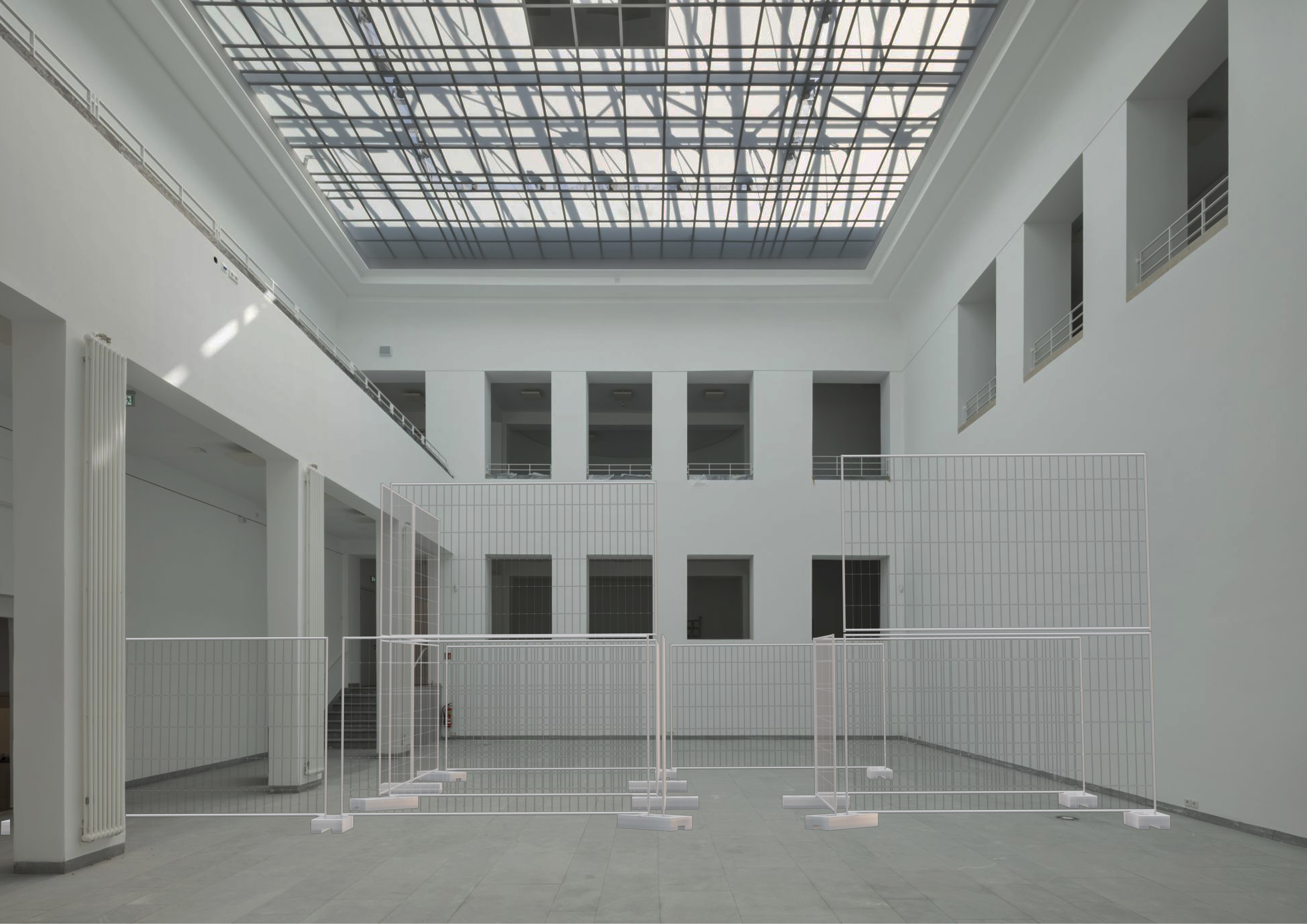 Simulation public preposition: Baukunstarchiv NRW © Studio Mischa Kuball