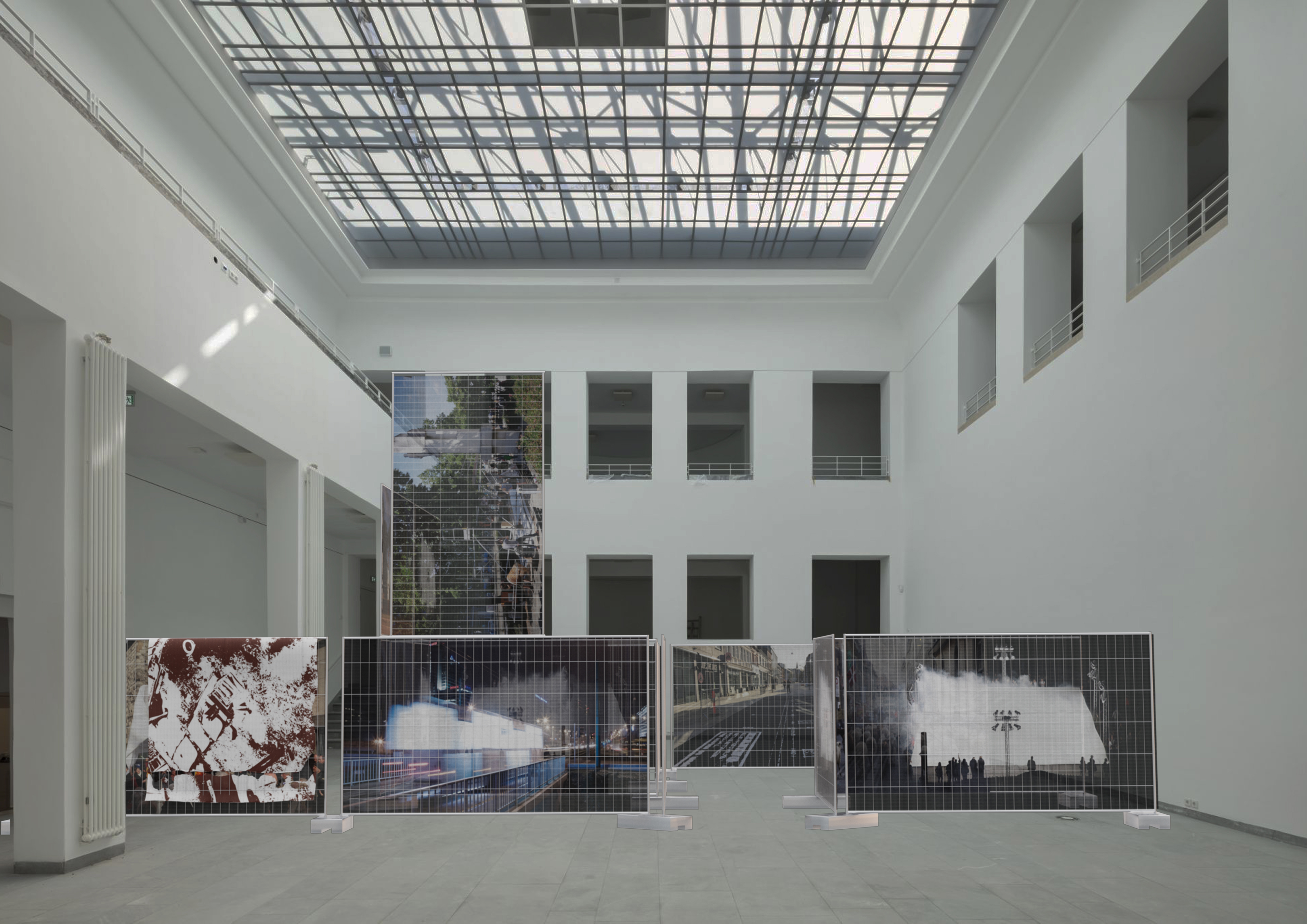 Simulation public preposition: Baukunstarchiv NRW © Studio Mischa Kuball