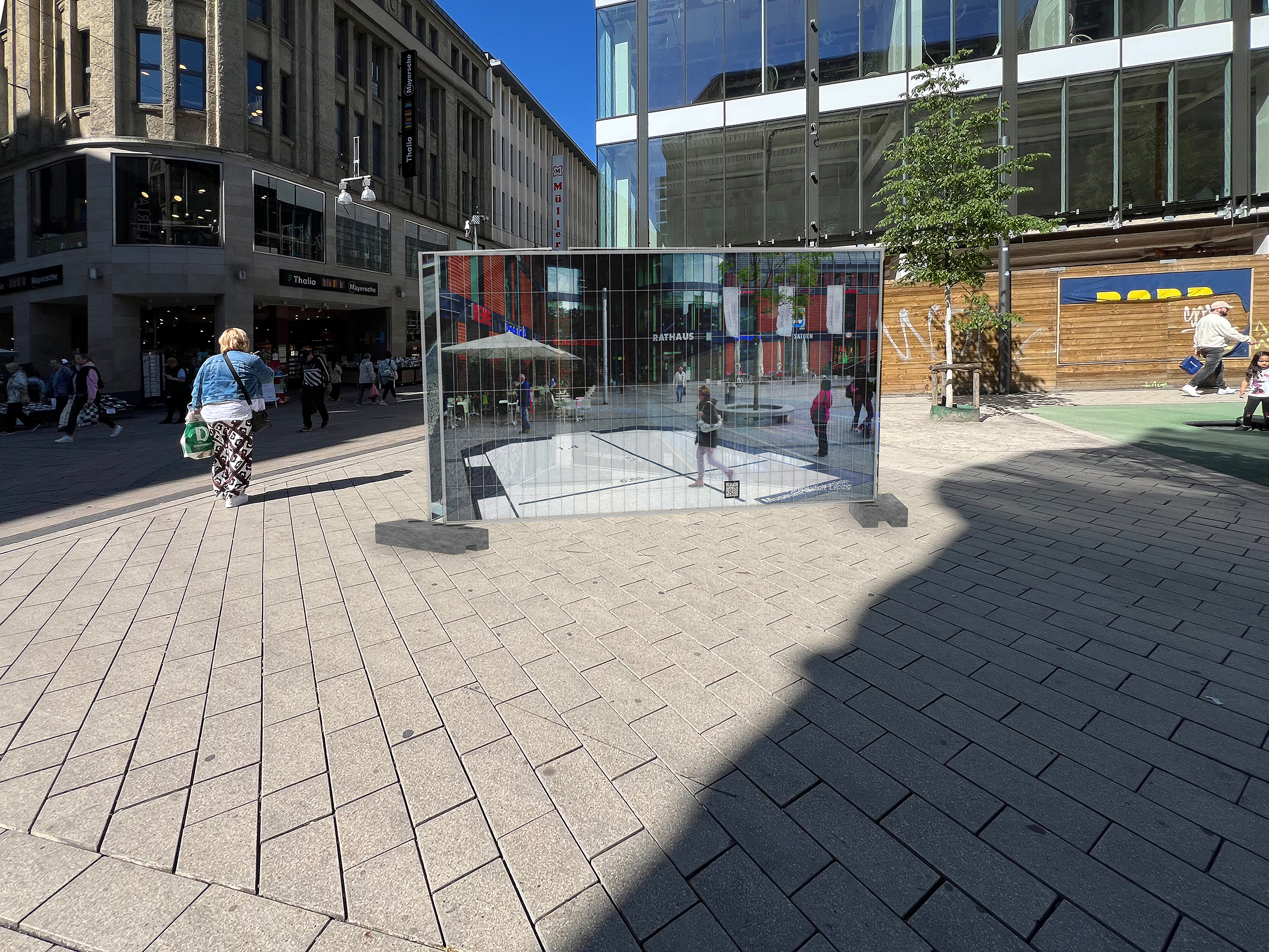 Simulation public preposition: Baukunstarchiv NRW © Studio Mischa Kuball