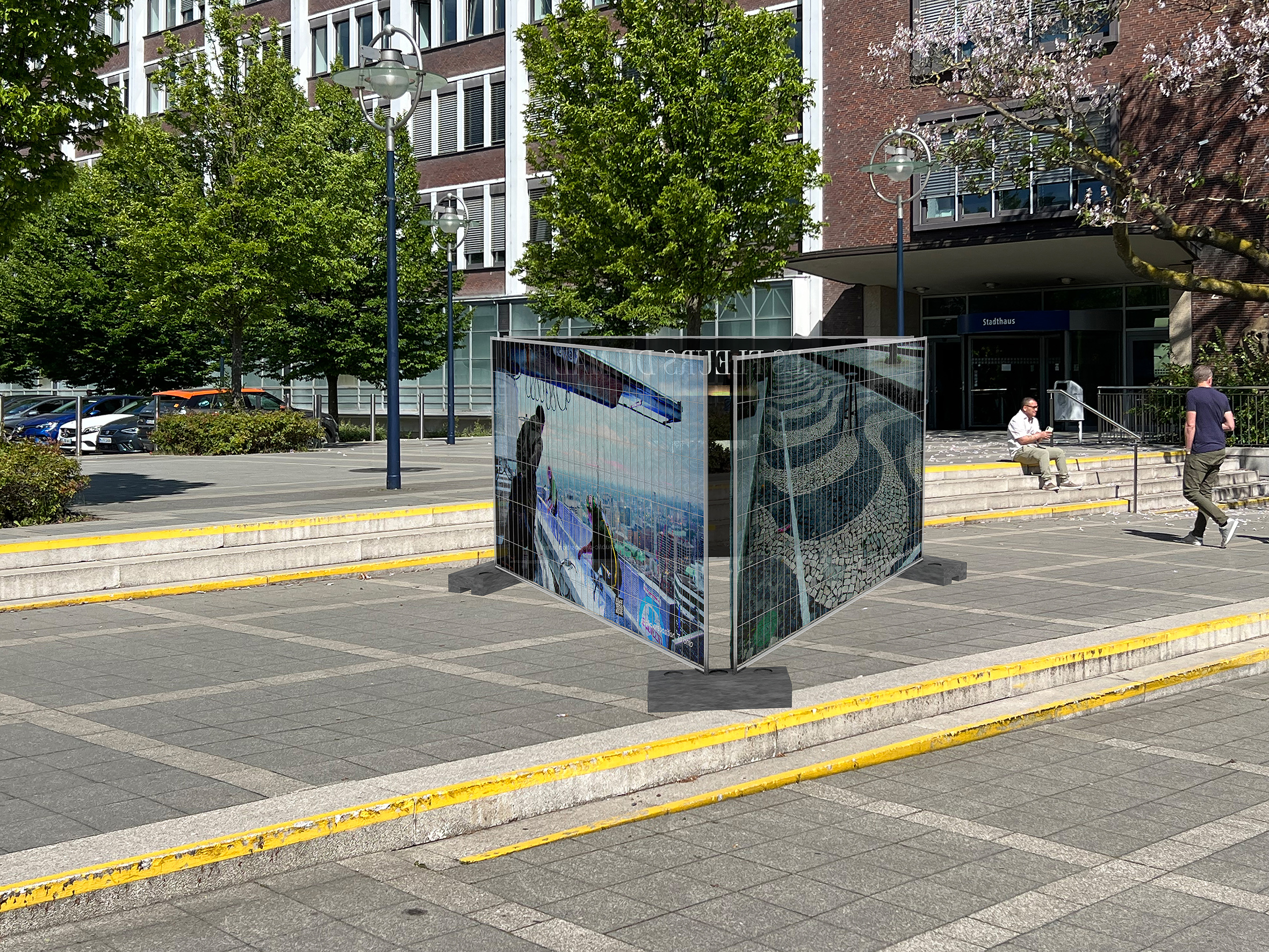 Simulation public preposition: Baukunstarchiv NRW © Studio Mischa Kuball