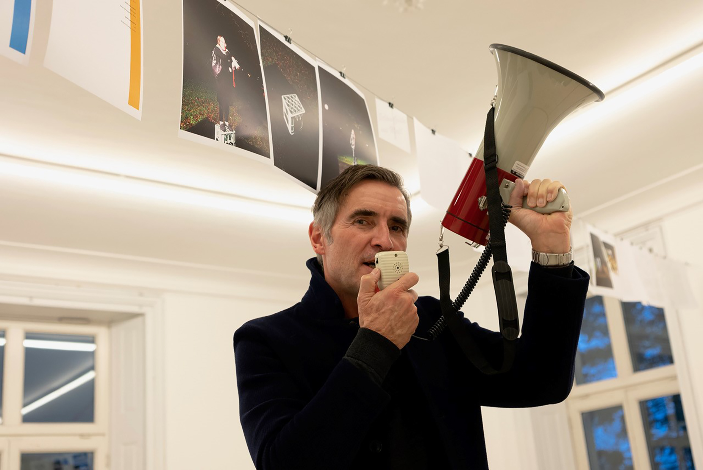 Porträt Mischa Kuball, © Ralph Goertz, IKS/Duesseldorf