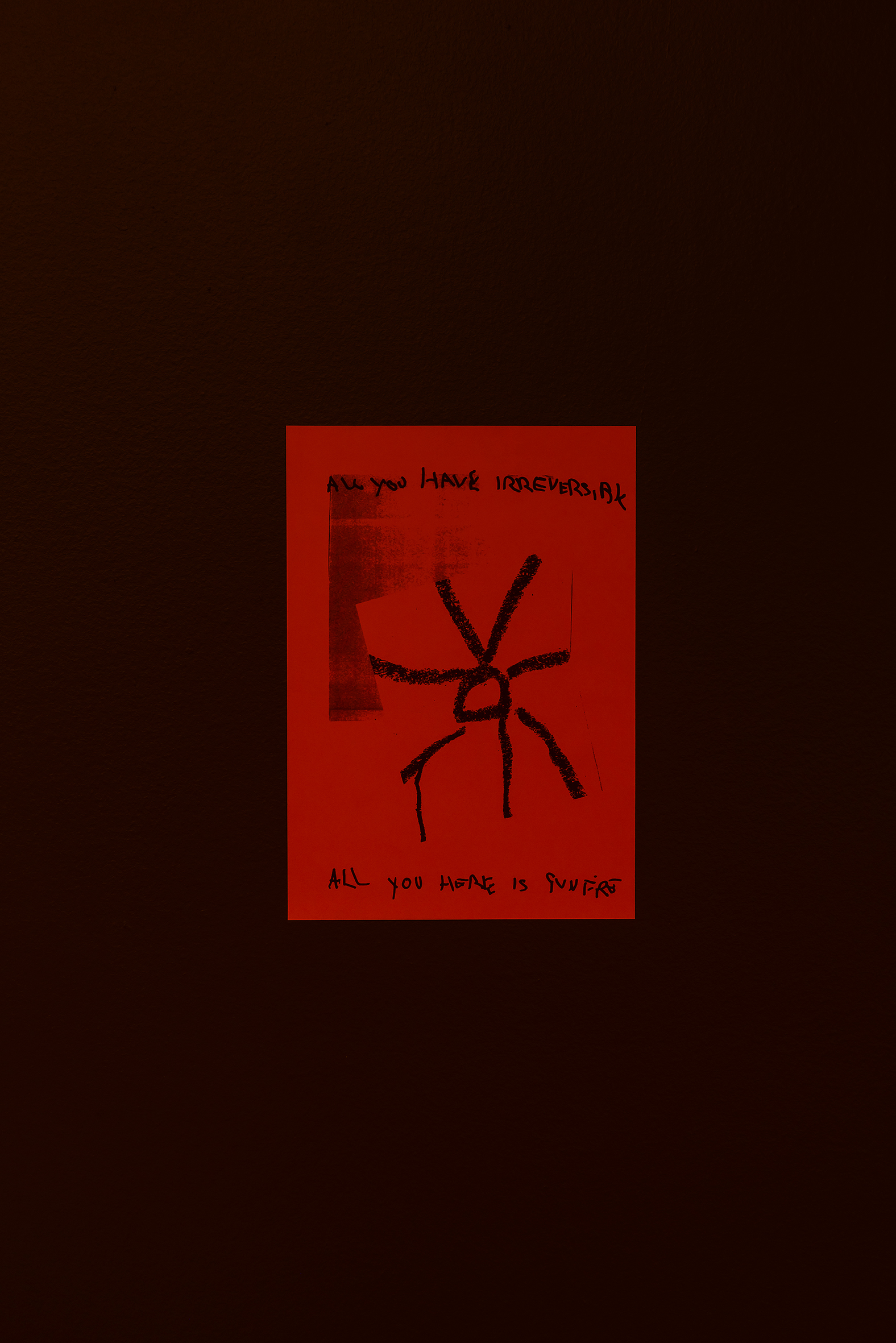 P. Staff, Detail of P. Staff, Minimum World (Pages), 2025 Exhibition view, Grammars of Light, © Astrup Fearnley Museet, 2025 Photo: Christian Øen