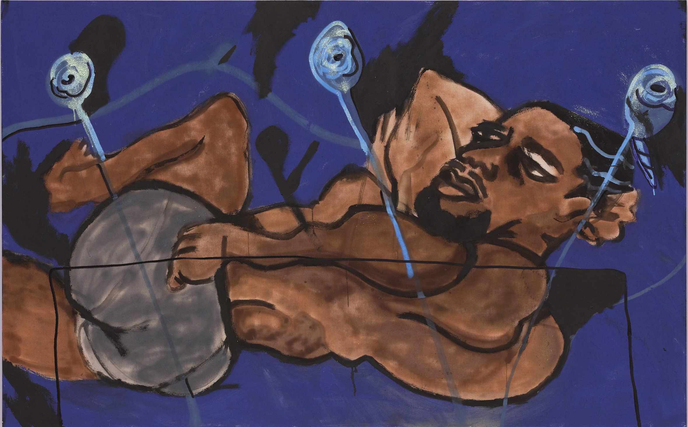 Jonathan Lyndon Chase, cold roses, 2022, Foto: Kai Werner Schmidt, Courtesy of Sammlung Philara