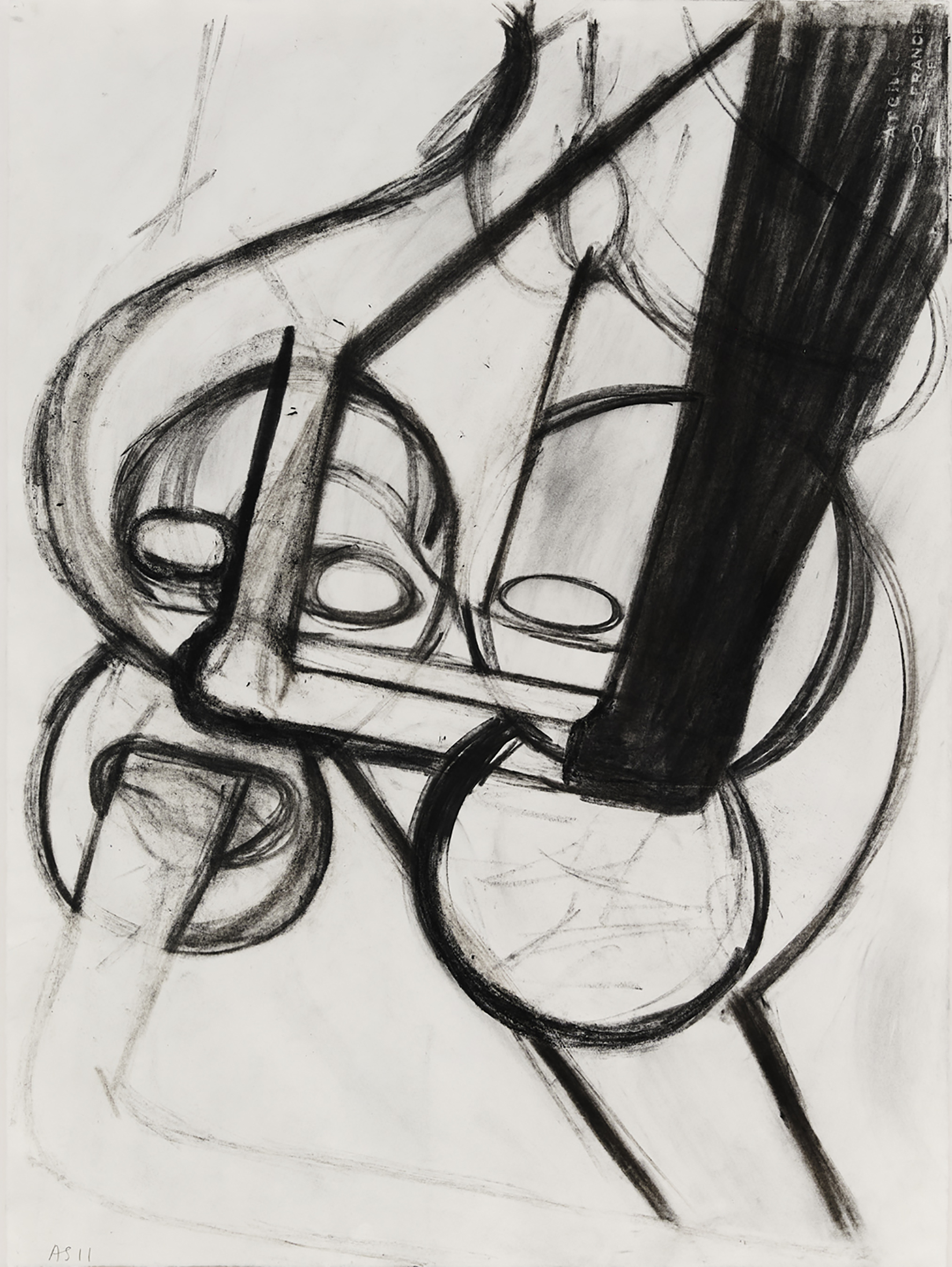 Amy Sillmann, ohne Titel, 2011, Foto: Kai Werner Schmidt, Courtesy of Sammlung Philara