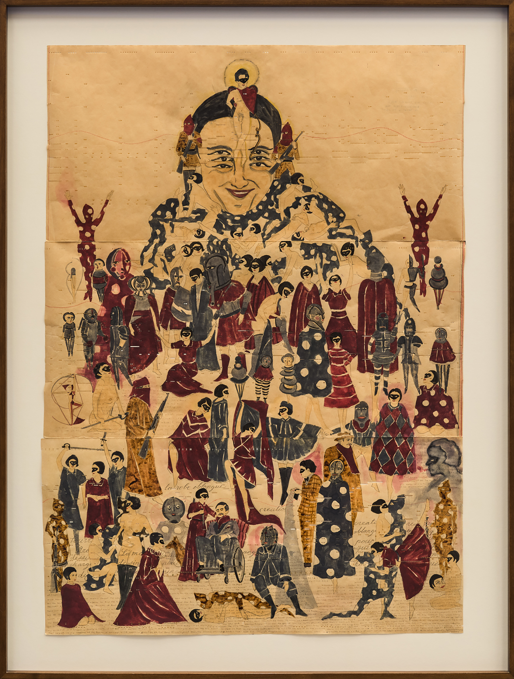 Marcel Dzama, My Tearful Eyes Honored Them All in Drunkin Delight, 2011, Foto: Kai Werner Schmidt, Courtesy of Sammlung Philara