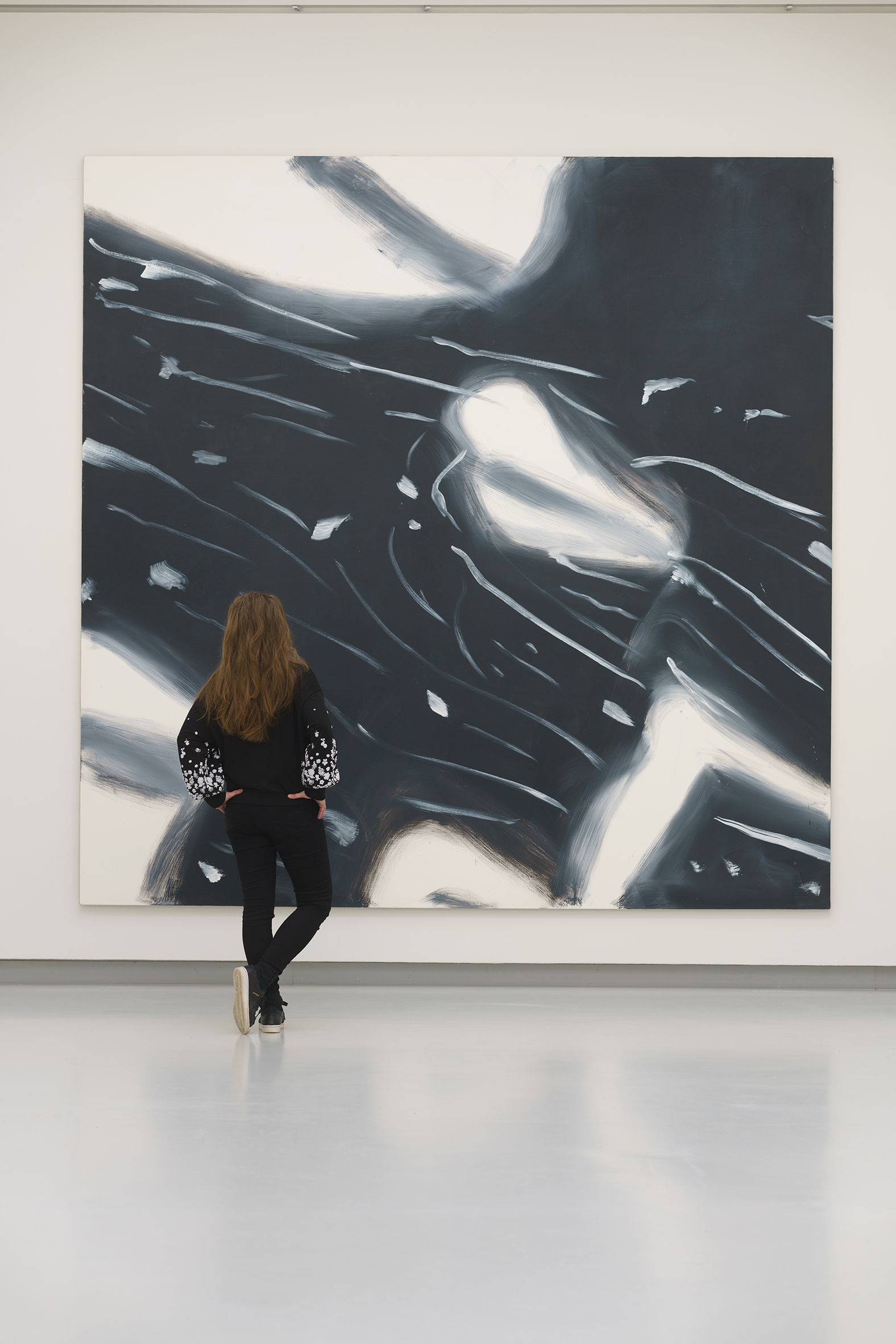 Blick in die Ausstellung ALEX KATZ. DANCING WITH REALITY vom 28.3.-13.9.2026 in der Kunsthalle Tübingen. Foto: Ulrich Metz, Für die Werke von Alex Katz gilt: © Alex Katz / Artists Rights Society (ARS), New York / VG Bild-Kunst, Bonn 2026