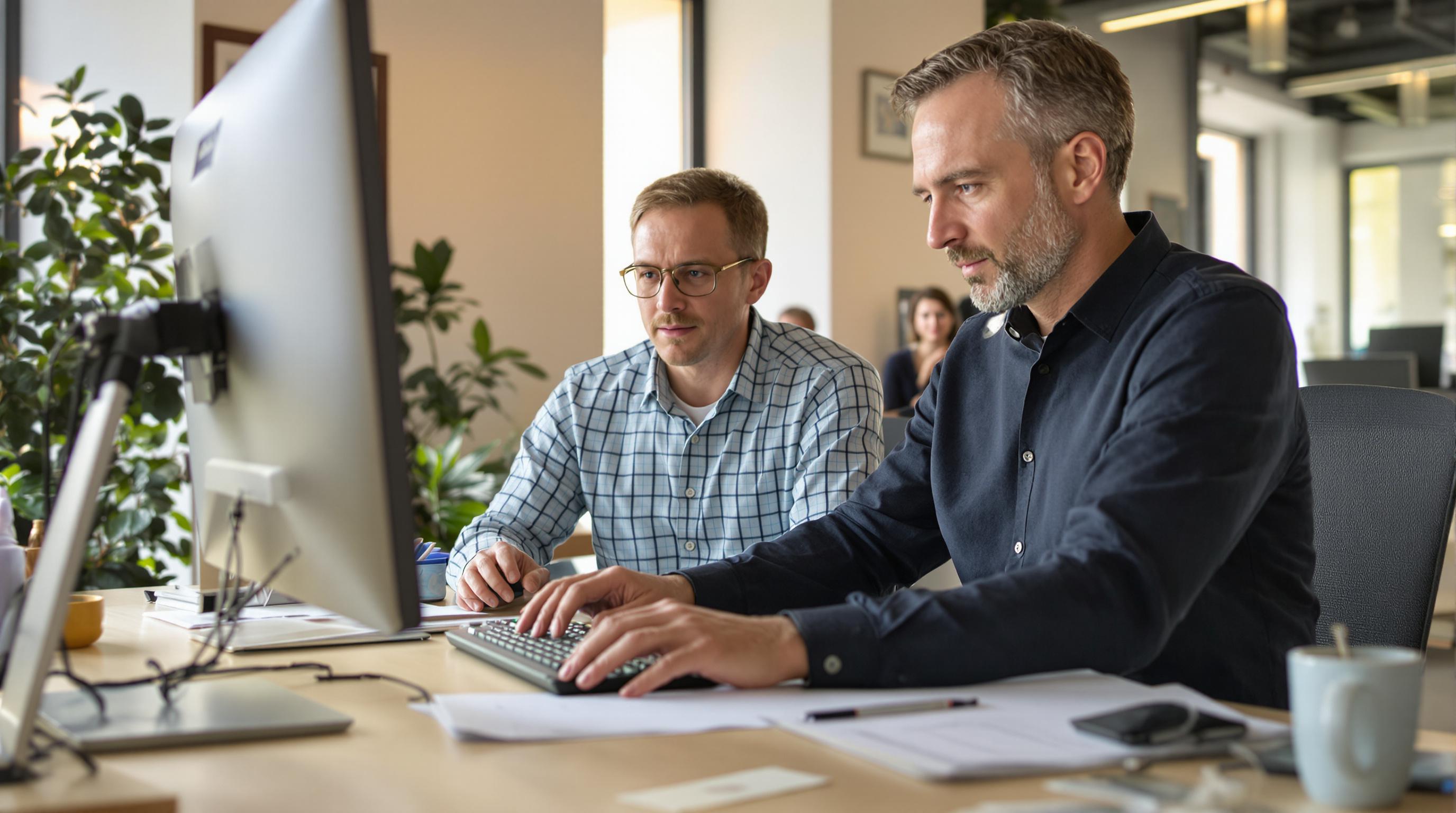 Designer and visually impaired user collaborate on accessible design