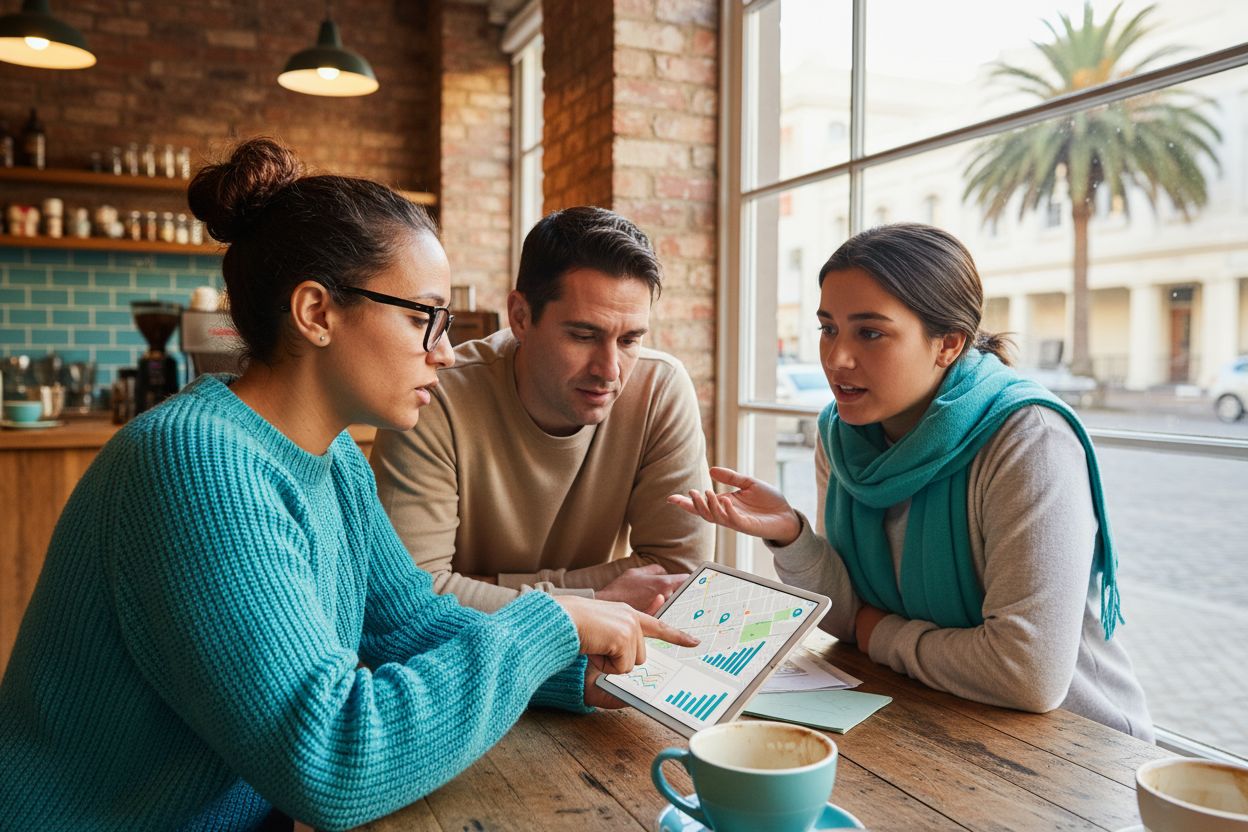 team planning local seo