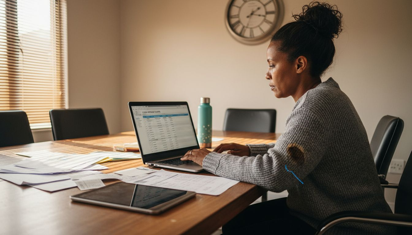 E-commerce owner analyzing cloud cost savings