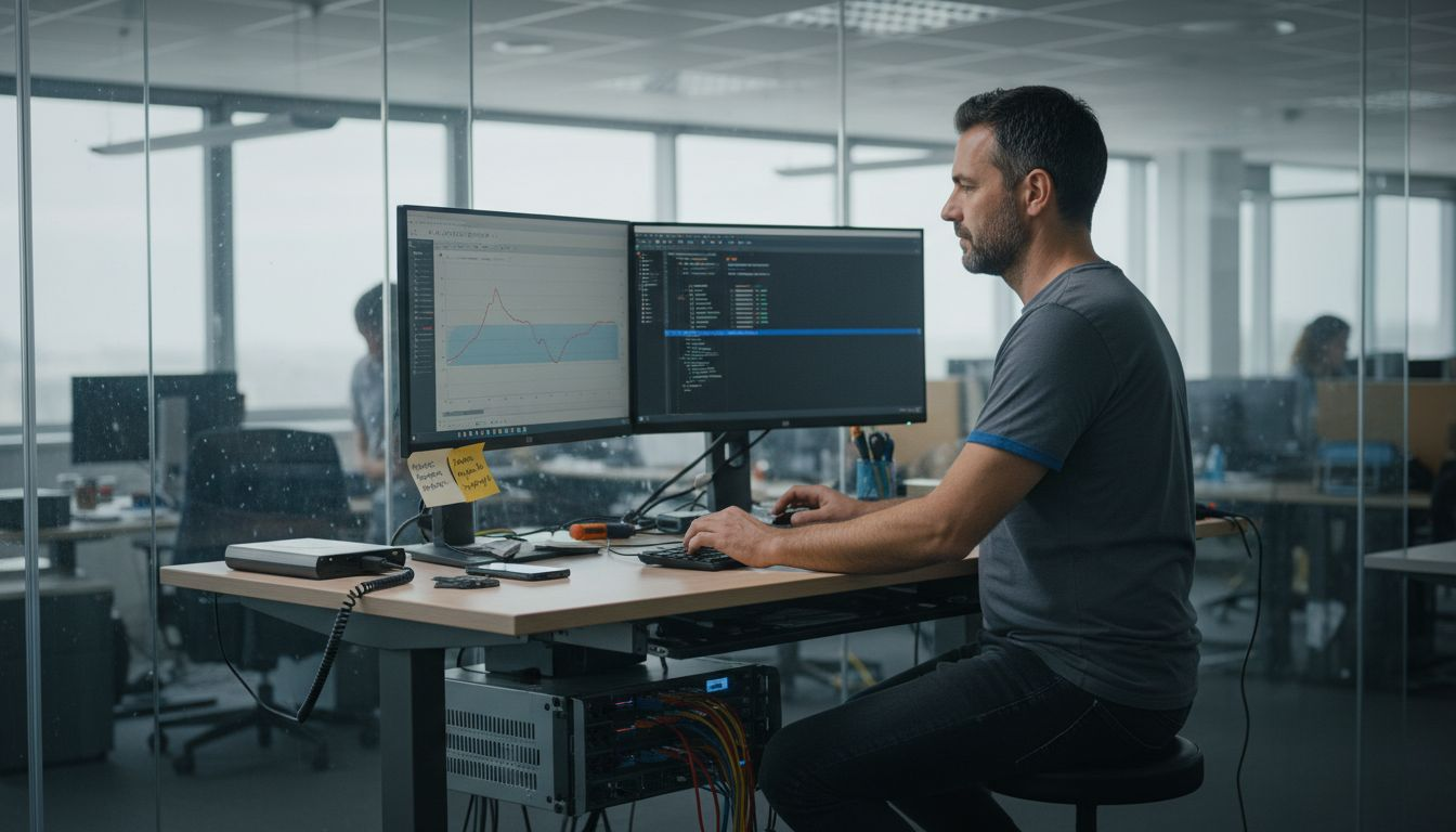 Technical testing workspace with cms diagnostics