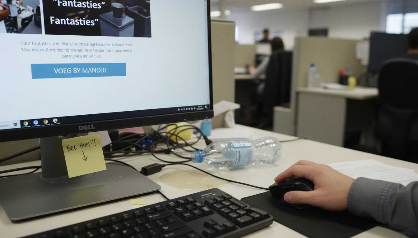 User about to click product page CTA button