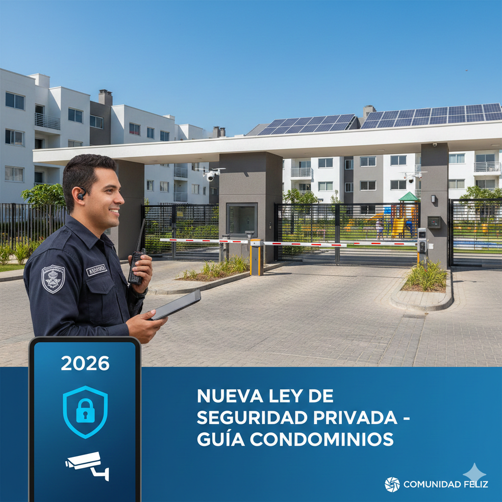 Nueva Ley de Seguridad Privada: qué cambia para tu condominio (guía 2026)