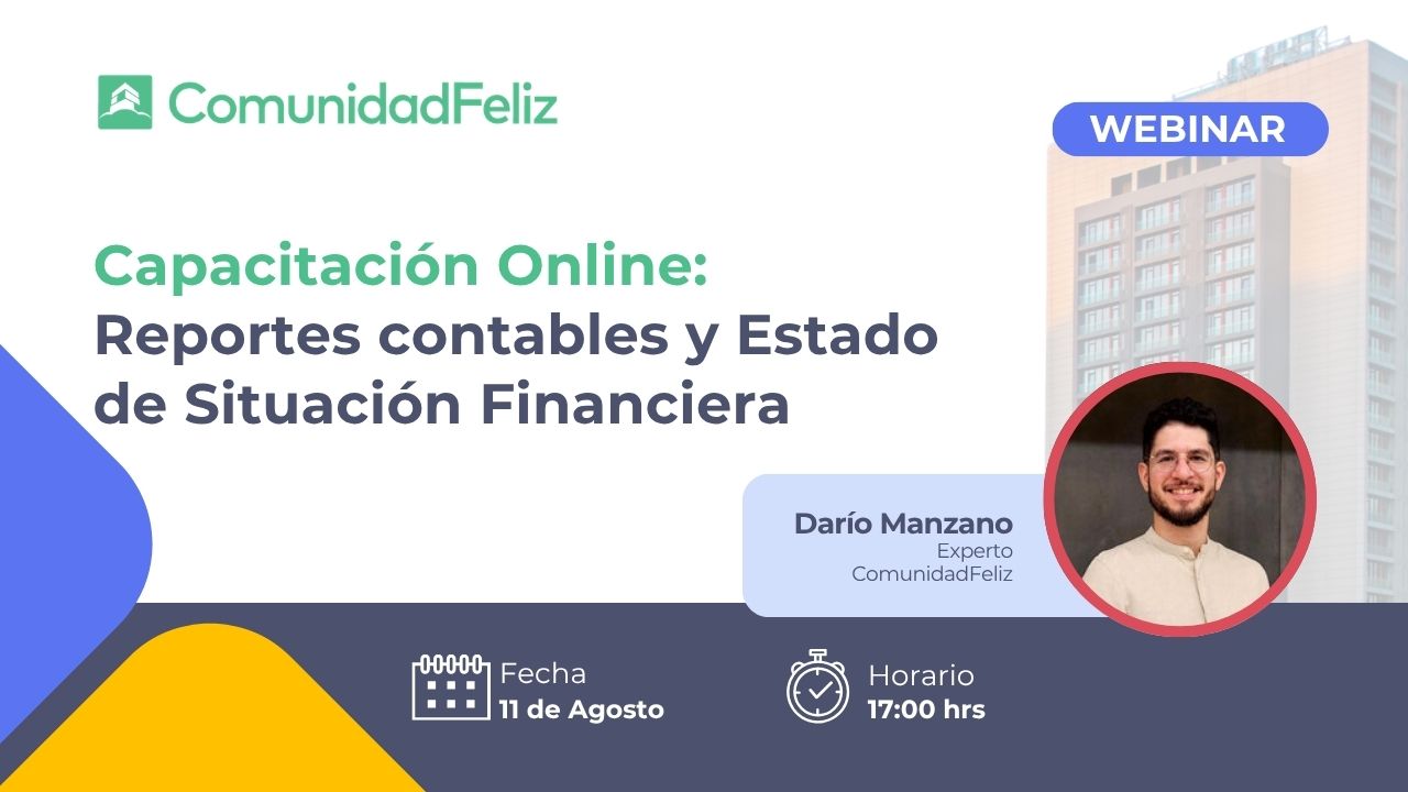 Webinar: Estado de Situación Financiera - Módulo de ComunidadFeliz