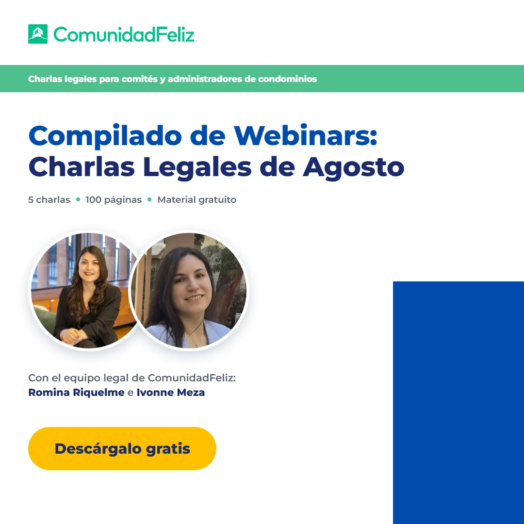 Compilado de Webinars: Charlas Legales de Agosto — con Romina Riquelme e Ivonne Meza