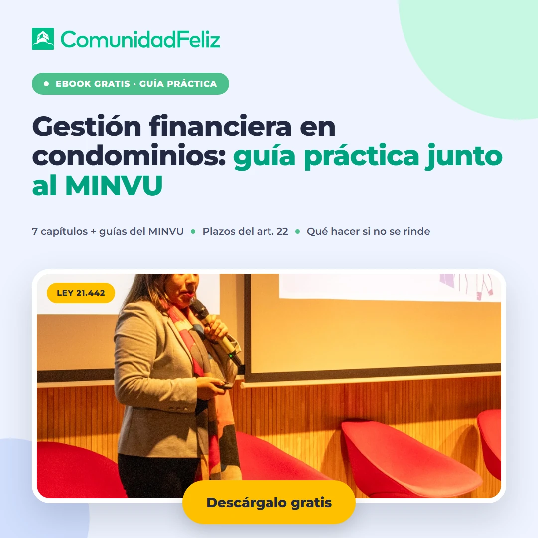 Gestión financiera en condominios: guía práctica junto al MINVU