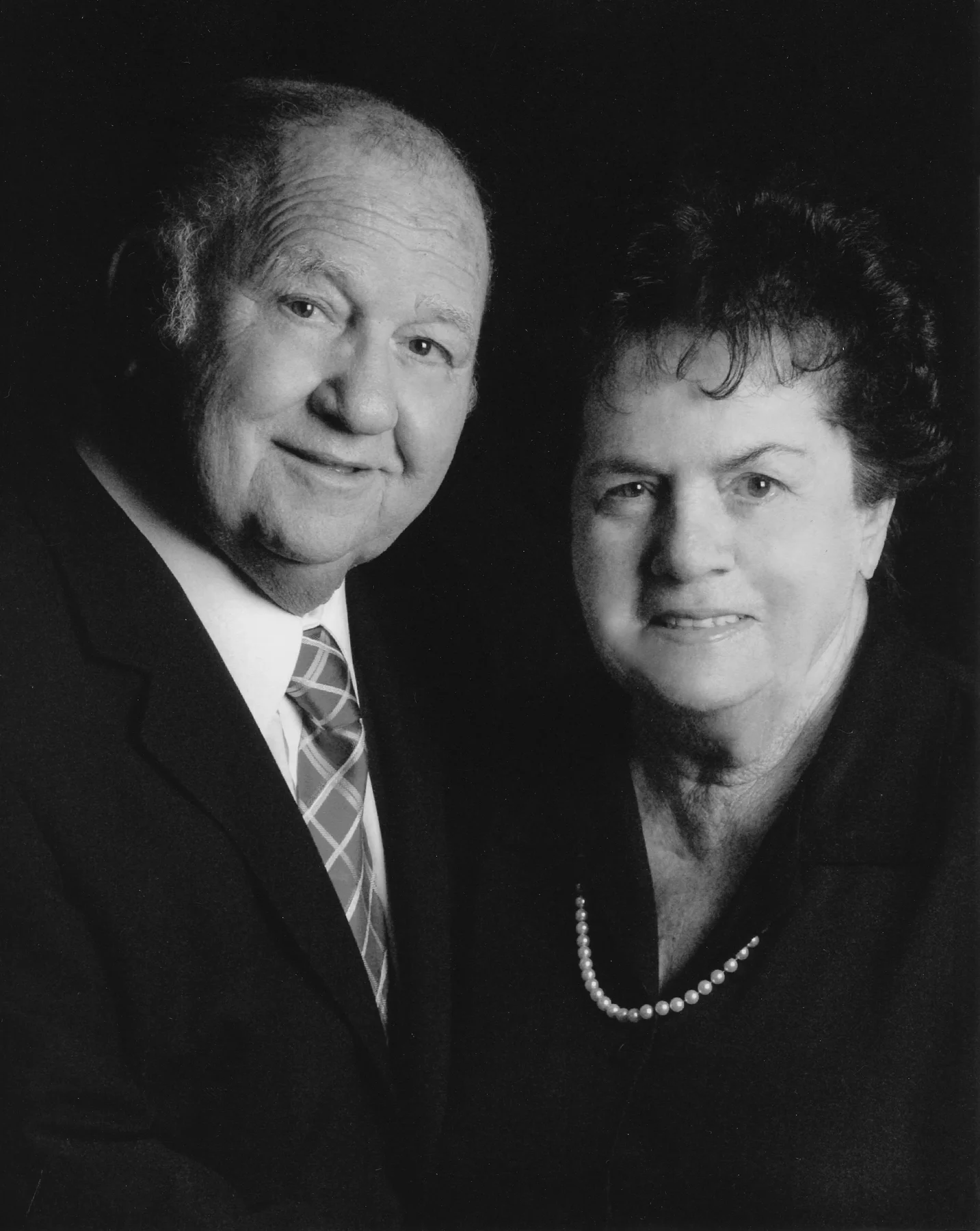 Portrait of Jay and Eleanor Mastroianni together in later years.