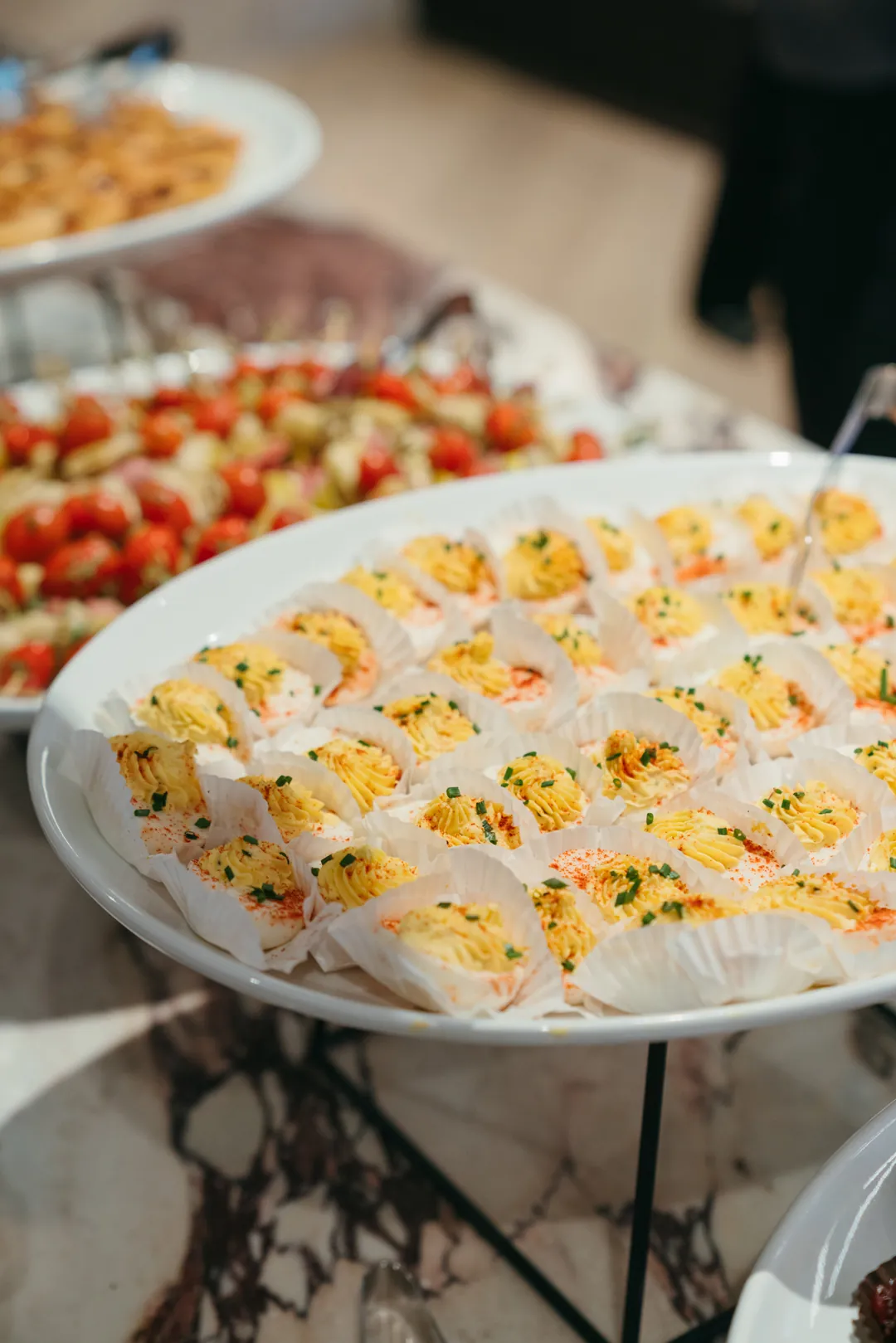 Watch party appetizers.