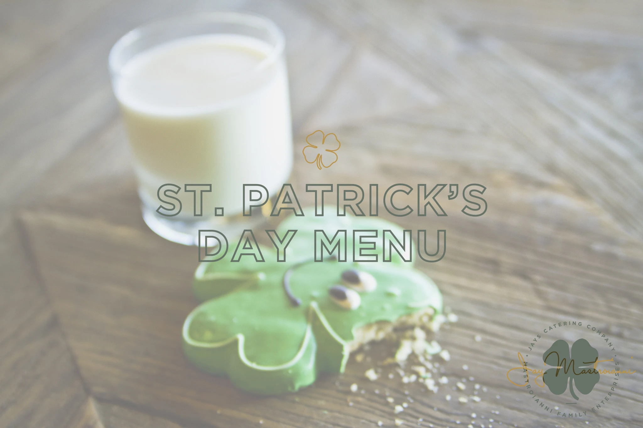 St. Patrick’s Day Menu