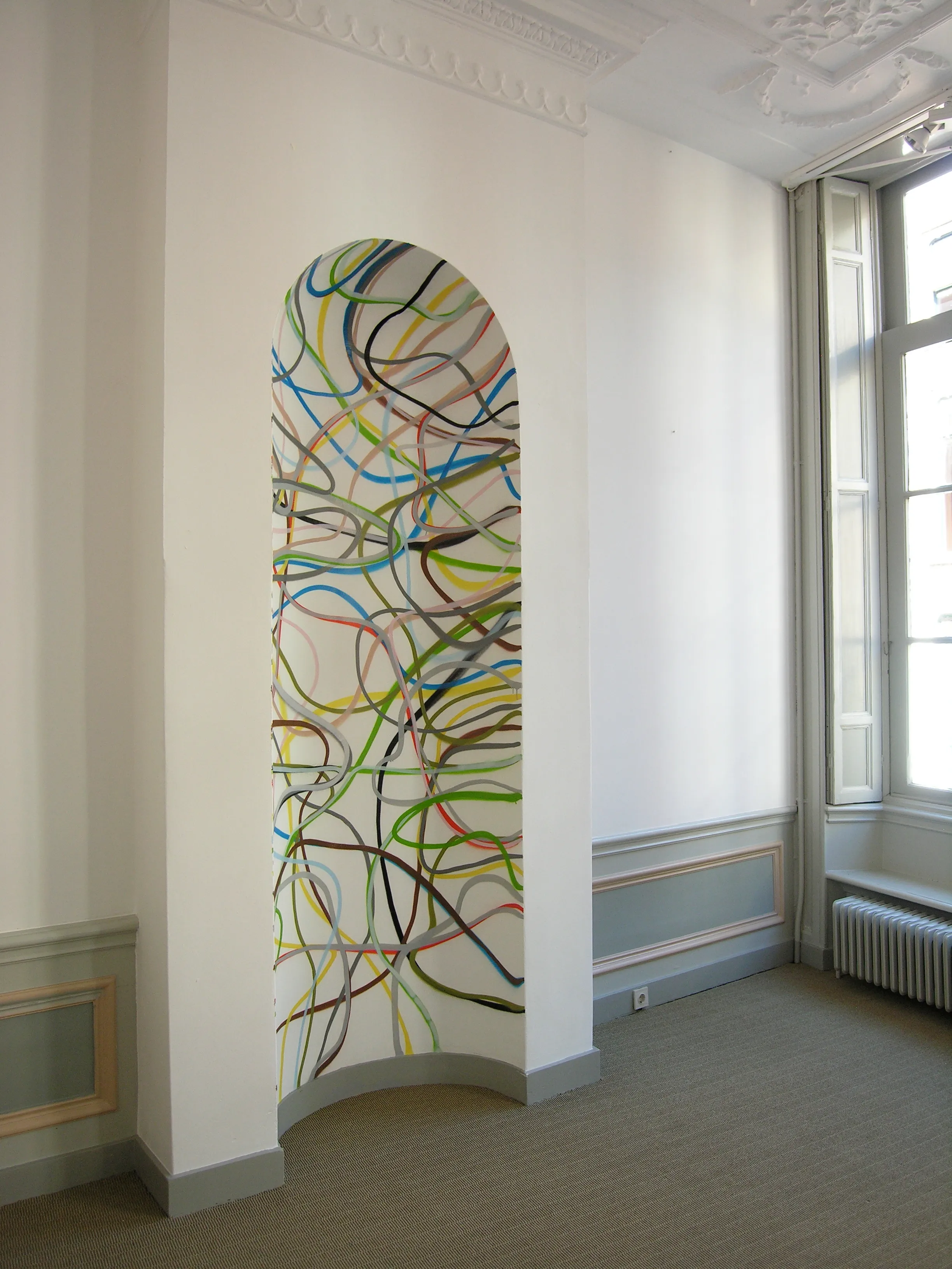 Installation view, Matthias van Arkel