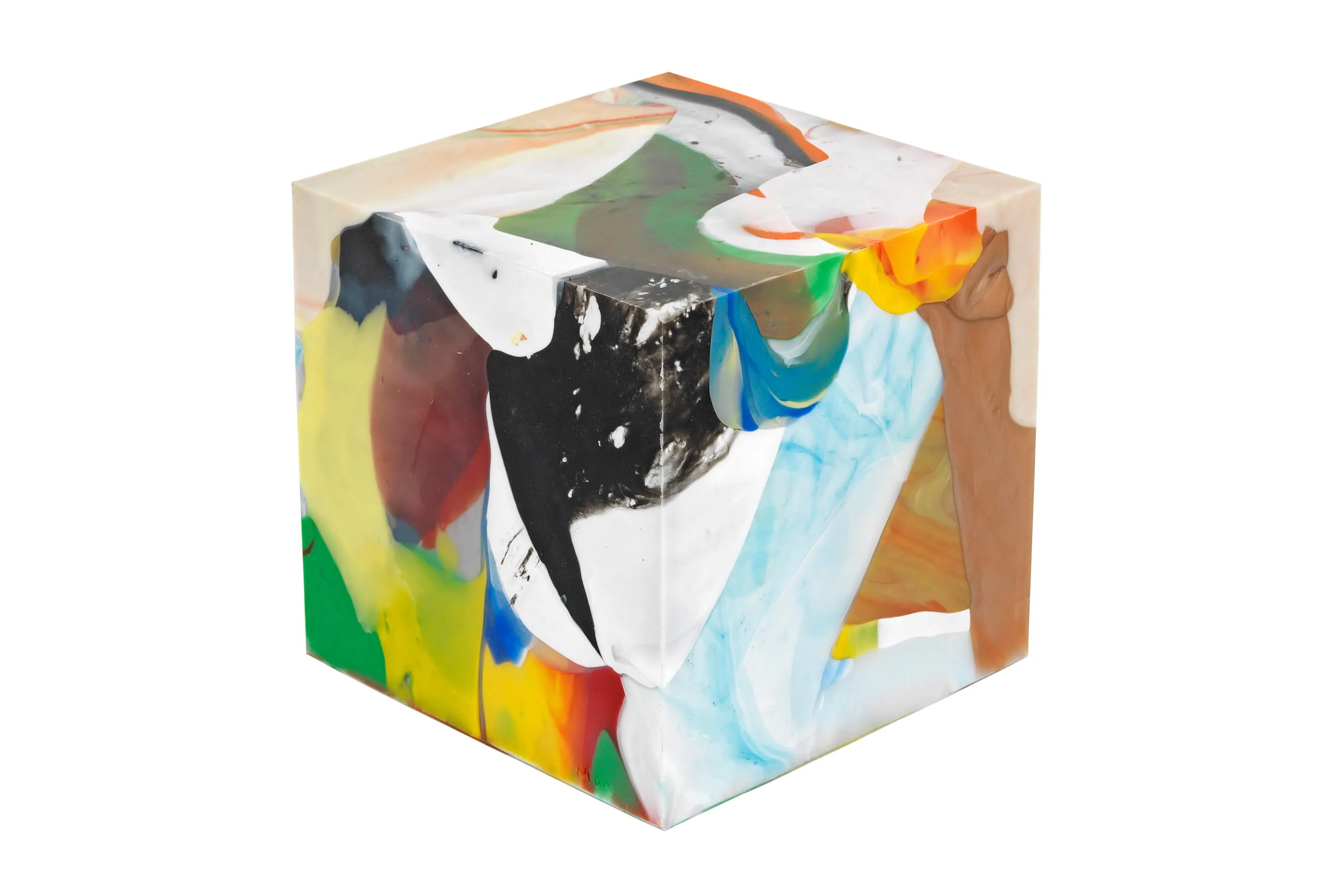 Silicone painting by Matthias van Arkel
