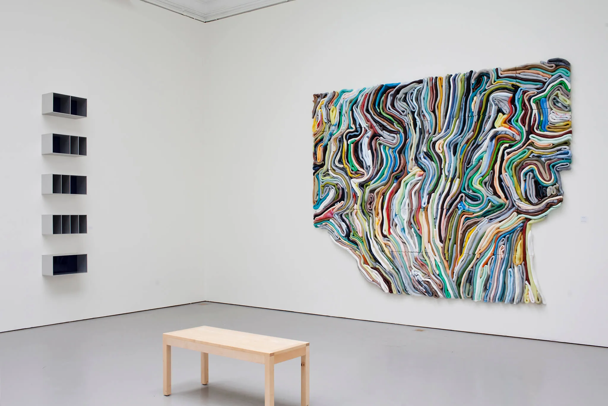 Installation view, Matthias van Arkel