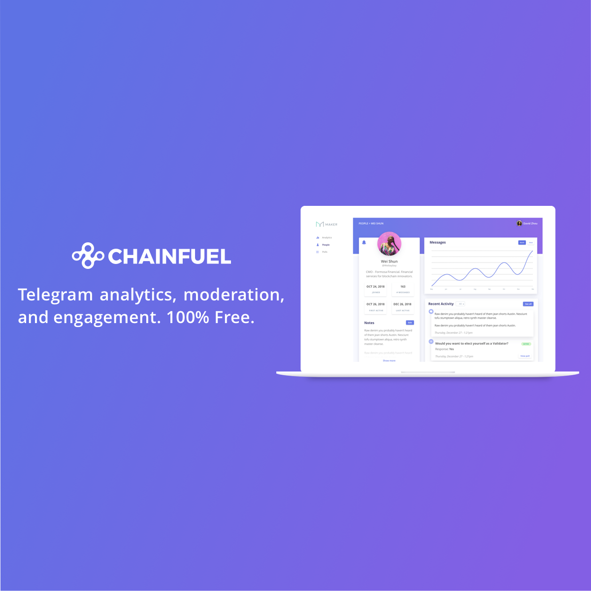 Chainfuel for Telegram Image