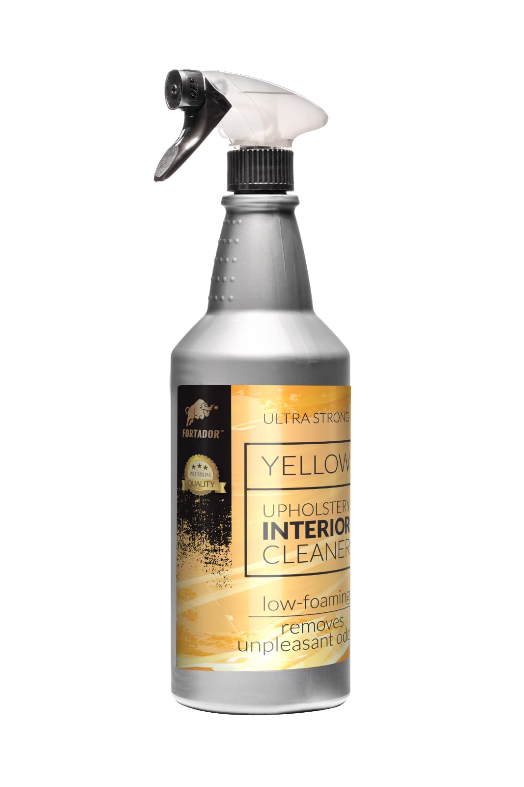 Low Foam Interior Cleaner | Fortador Yellow Interior Degreaser