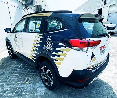 Full vehicle branding company Abu Dhabi