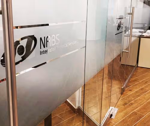 Frosted Glass sticker in Abu Dhabi