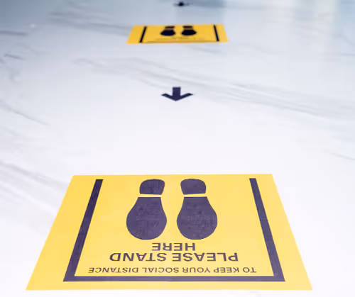 Floor Stickers Abu Dhabi 