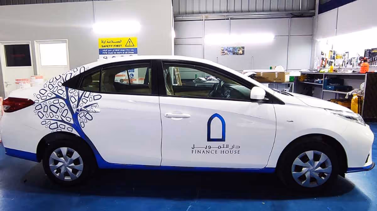 Abu Dhabi vehicle graphics 