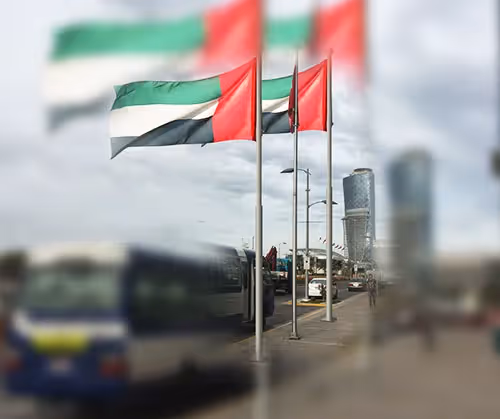 curve top flag Abu Dhabi