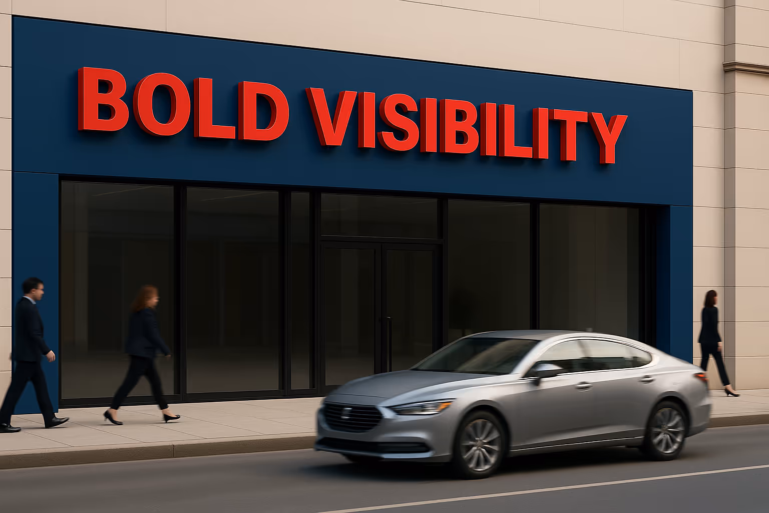 outdoor signage