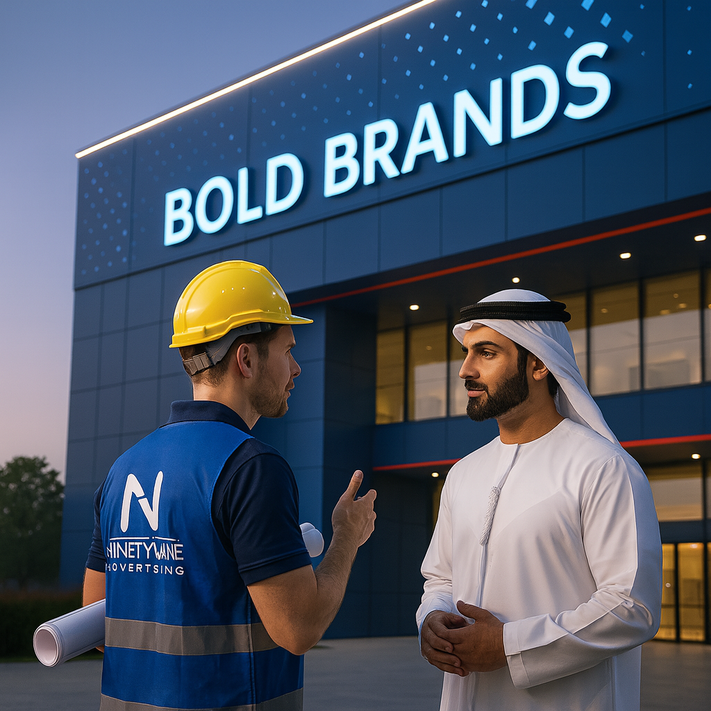 top and best Signage company in Abu Dhabi