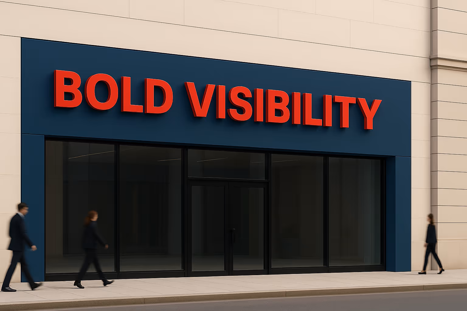 outdoor signage